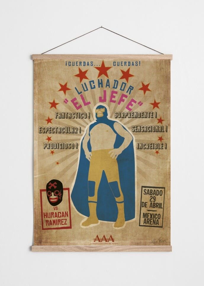 Cartel de Lucha Libre #1