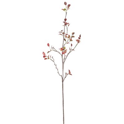 Branch with small red leaves h90