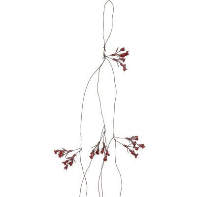 Guirlande de mini fleurs automne h106