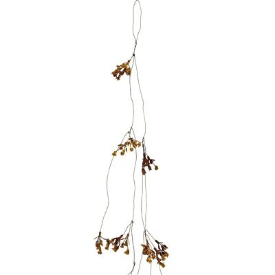 Garland of mini autumn flowers h60