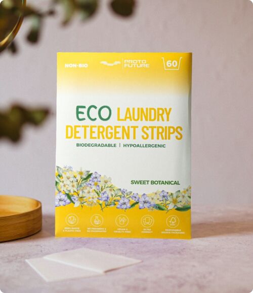 Proto Future Eco-friendly Laundry Detergent Sheets (Sweet Botanical) 60 washes