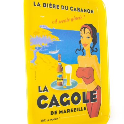La Cagole Tablett aus Melamin