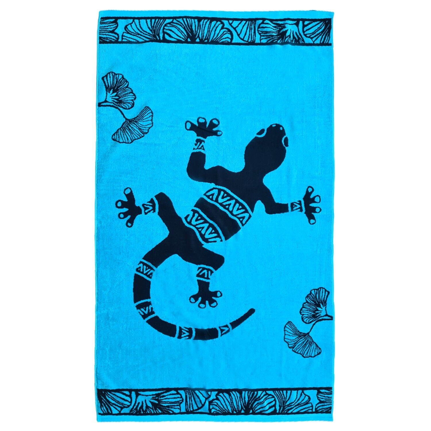 Bradford Jacquard-Strandtuch aus Velours-Frottee, 90 x 170 cm, 400 g/m²