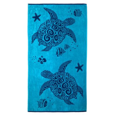 Osa Jacquard Velour Terry Beach Towel 90x170 400g/m²