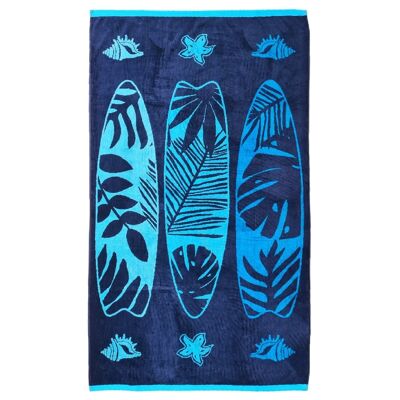 Rada Jacquard Velor Terry Beach Towel 90x170 400g/m²