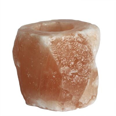 QSalt-08 - Quality Natural Salt Candle Holder - Sold in 4x unit/s per outer