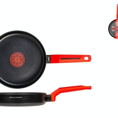 Buy wholesale Cast iron pan Orange Shadow 26cm with 2 spouts