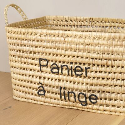 Palm leaf storage basket 60cm - Customizable