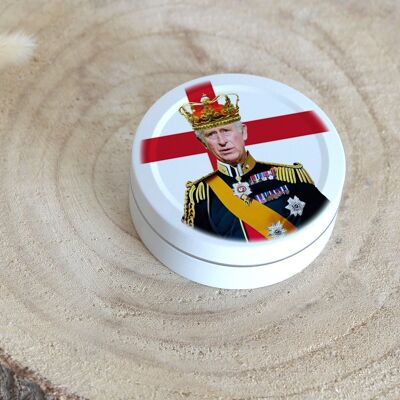 Box of Honey Flavored Candies | King Charles III Crown