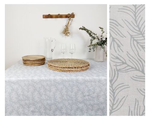 Nappe en coton des Vosges. Disponible en carré, rond, rectangle et ovale