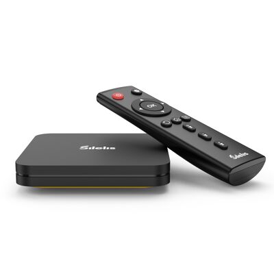 Silelis T-1 Plus Android TV Box 4 GB RAM 32 GB ROM, WiFi quad-core 2.Supporto 4GHz 6K