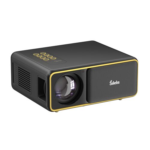 Šilelis P-3 Plus Smart Projector with Full HD Resolution, Digital Zoom and Wireless Screen Mirroring
