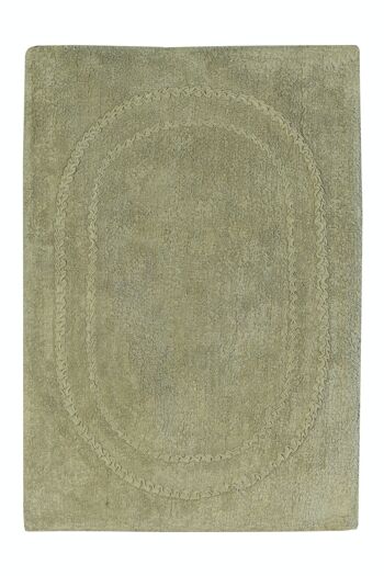 TAPPETO COTONE MOD. MADRID MIS.60X90 - GRISBE GRIS/BEIGE