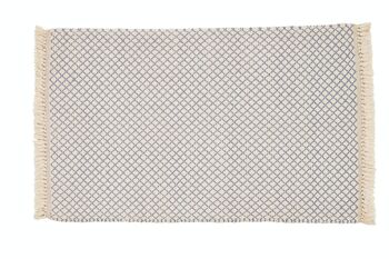 TAPPETO EN COTONE CORFOU' - AZZURRO, 55X80 3