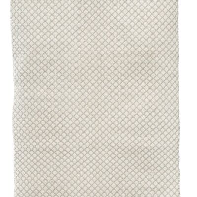 TAPPETO EN COTONE CORFOU' - GRIGIO, 55X110