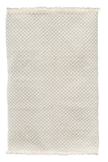 TAPPETO EN COTONE CORFOU' - GRIGIO, 55X110 2