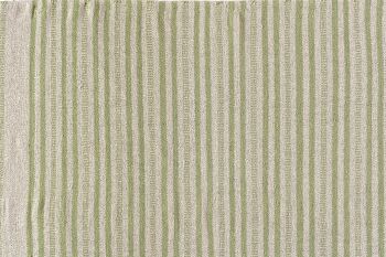 Tappeto Oslo en 100% coton con teinte naturali 140x200 - Vert 3