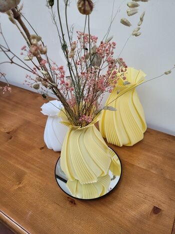 Vase original et Fleurs séchées 6
