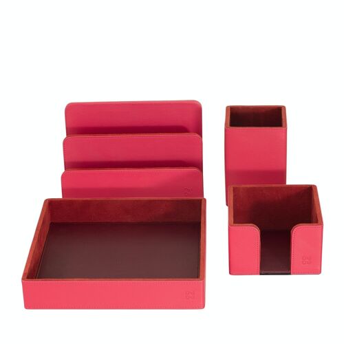 Colorful - Desk set - Raspberry