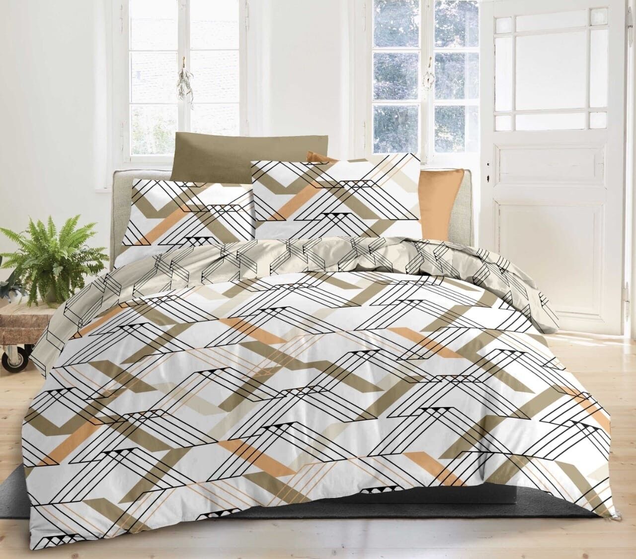 DIEGO 3-TEILIGES BETTBEZUGSSET 220x240 cm