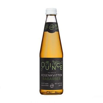 Coing Eco Rhubarbe - Boisson sans alcool (Bouteille 330 ml)