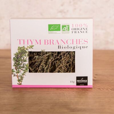 Pochette Thym branches Biologique