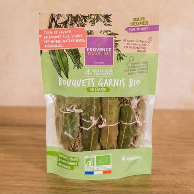 Organic bouquet garni sachet 4 units