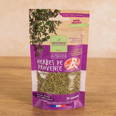 Packet of Herbes de Provence Label Rouge