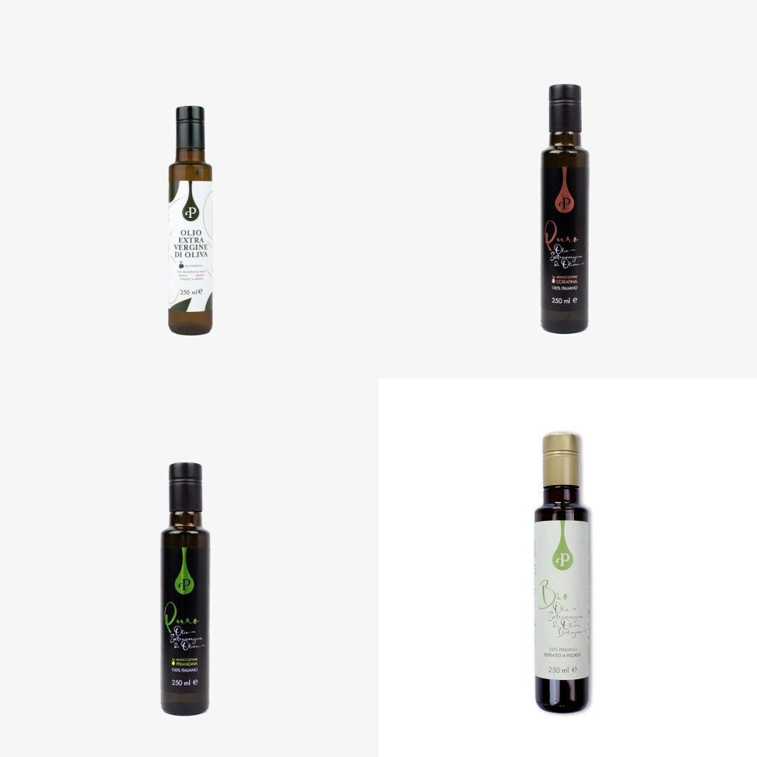 Extra natives Olivenöl in Flaschen – 250 ml