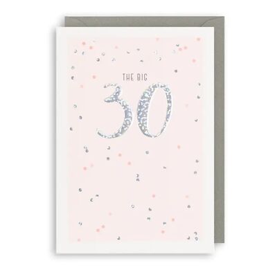 Tarjeta de cumpleaños número 30