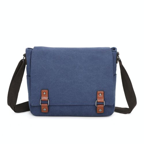 1683365 Bleu Besace zippée