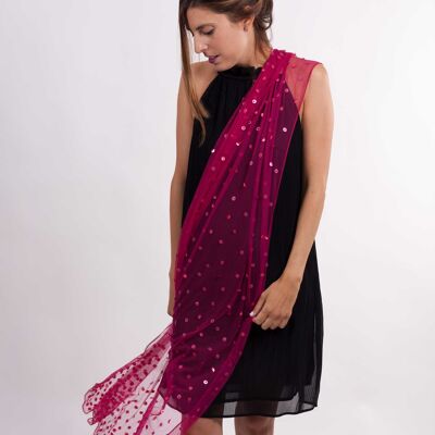 Tulle Rain Shawl