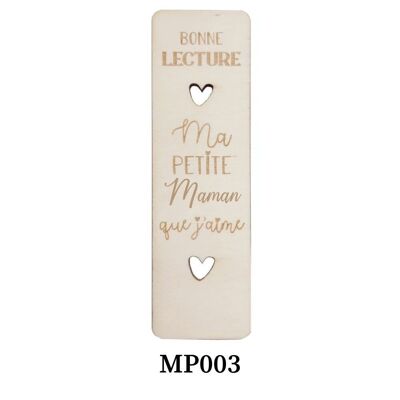 Wooden bookmarks "My little one... whom I love"