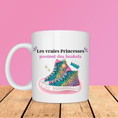 Mug - Real Princesses wear sneakers