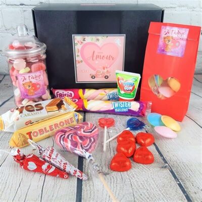 Coffret cadeau gourmand - Mon Amour