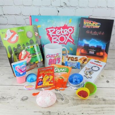 Retro-Box – 80er-Jahre-Generation – 80er-Erinnerungs-Geschenkbox