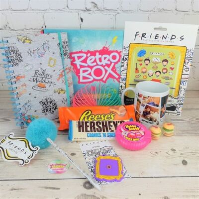 Friends Retro Box - Friends Gift Box - Generazione di ricordi