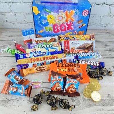 Scatola di cioccolatini retrò anni '80 - Crok' Ta Box