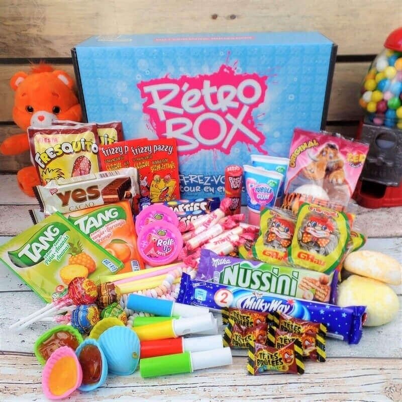 The Retro Goûter Box degli anni '80 e '90 - Génération Souvenirs