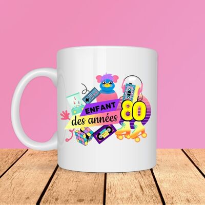 Taza - Niño de los 80