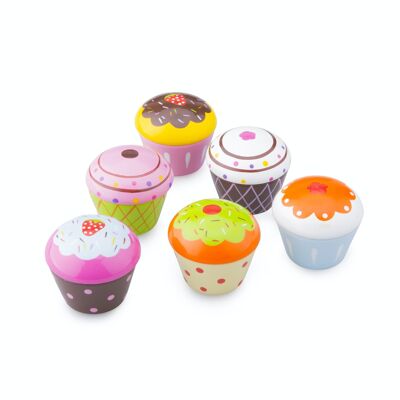 New Classic Toys Cupcakes - 6 Teile