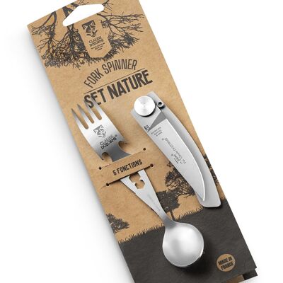 The Nature Pack: A 6-in-1 knife and fork