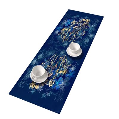 Midnight Table Runner In Felt Bertoni 33 x 95 cm.