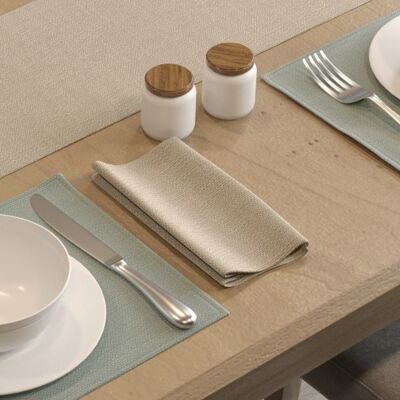 Savannah Beige Grey Napkin Set