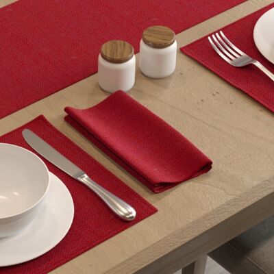 Savannah Wine Red Napkin Set