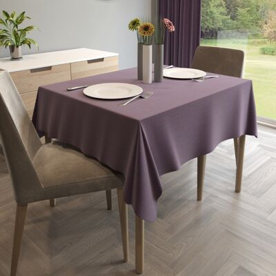 Savannah Aubergine Purple Tablecloths