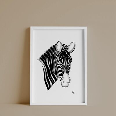 Poster Das Zebra