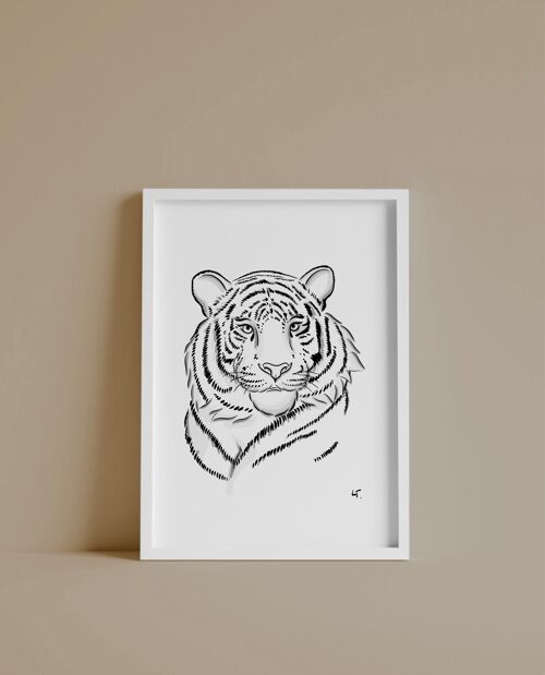 Affiche Le Tigre