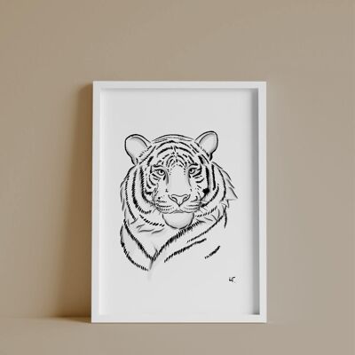 Affiche Le Tigre