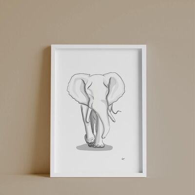 Affiche L'Eléphant